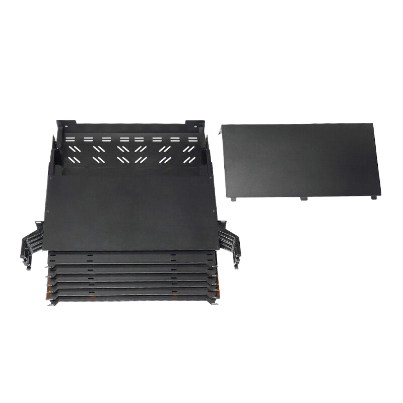 2U 288芯光纤配线箱，抽拉式