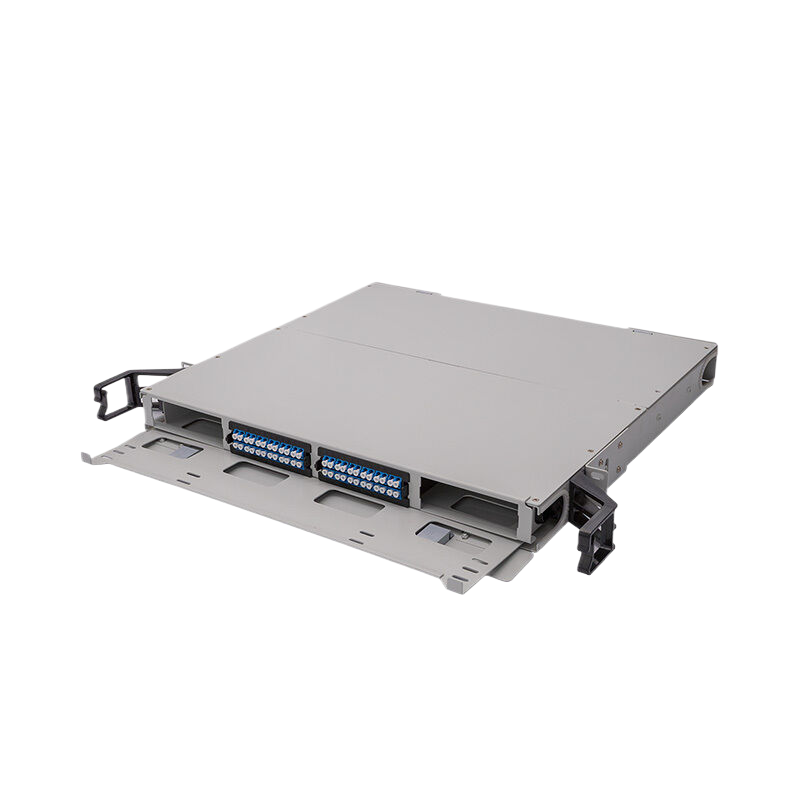 1U 96芯光纤配线箱，抽拉式