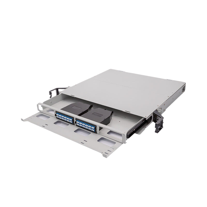 1U 96芯光纤配线箱，抽拉式