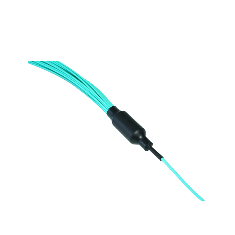 OM3 24芯MPO/MTP UPC（母头）转24 FC 单工 UPC 多模分支跳线 极性B