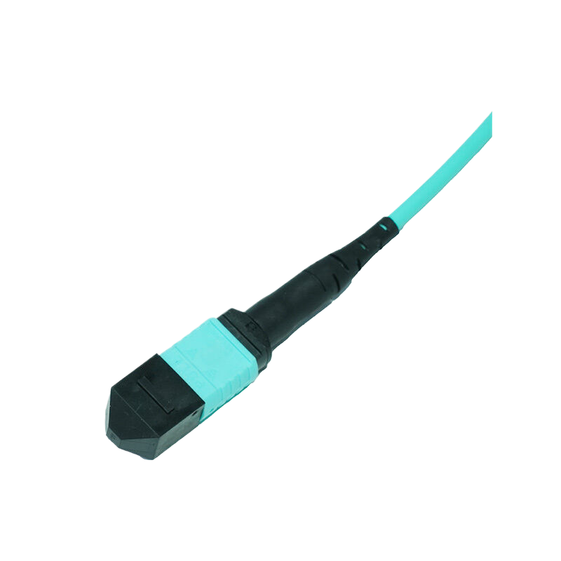 OM3 24芯MPO/MTP UPC（母头）转24 FC 单工 UPC 多模分支跳线 极性B