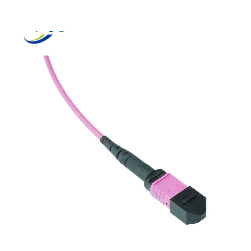 OM4 16芯MPO/MTP® UPC（母头）转MPO/MTP® UPC（母头）多模光纤跳线，极性B