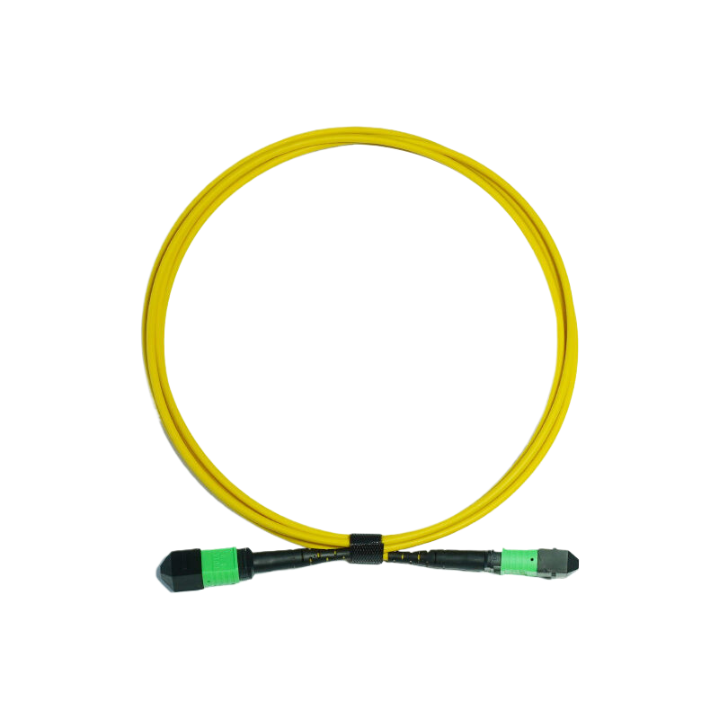 OS2 24芯MPO/MTP® APC（母头）转MPO/MTP® APC（母头）单模光纤跳线，极性B