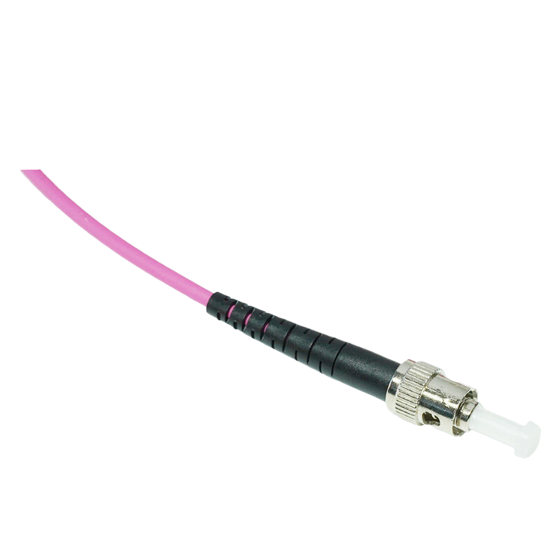 OM4 LC-ST UPC单工LSZH 3.0mm光纤跳线, 3m