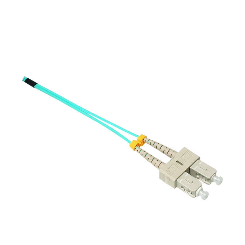 OM3 SC-FC UPC双工LSZH 2.0mm光纤跳线, 3m