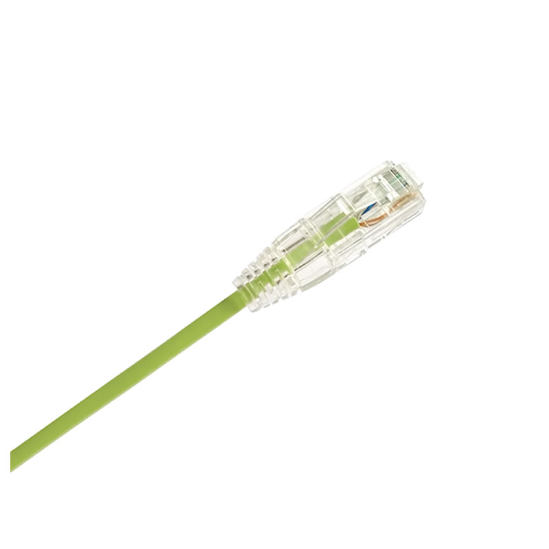 超六类非屏蔽极细跳线