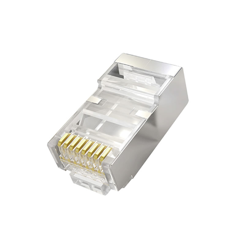 六类超五类屏蔽50U水晶头