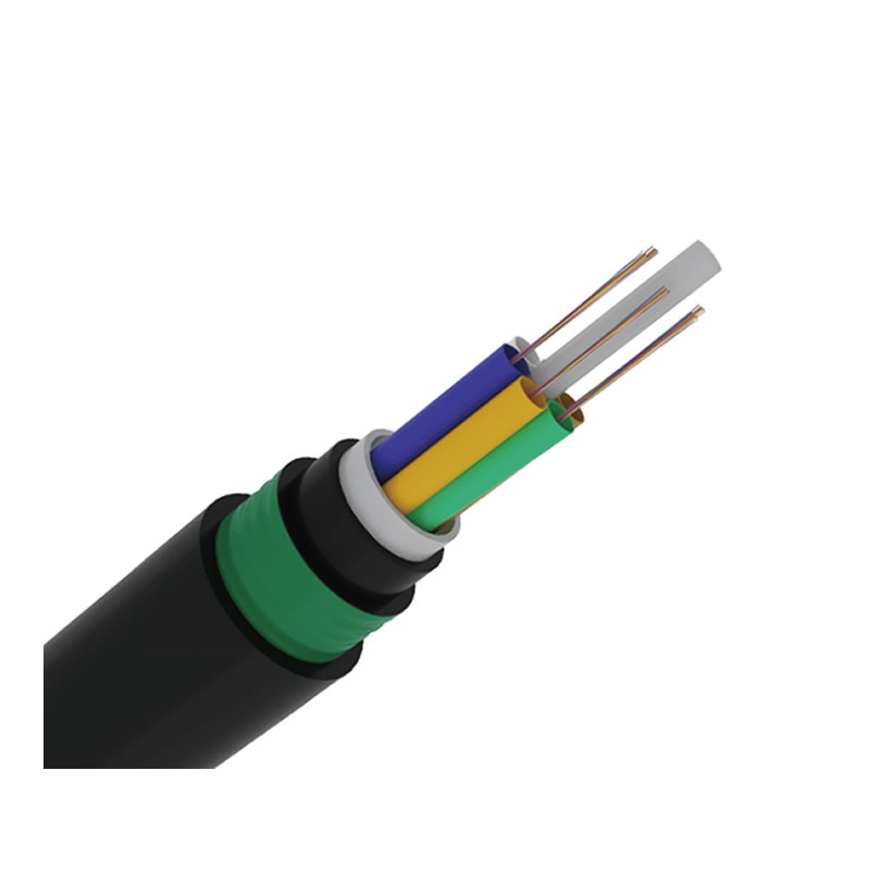 松套层绞式非金属加强芯轻型铠装（阻燃）直埋光缆GYFTY53/GYFTZY53