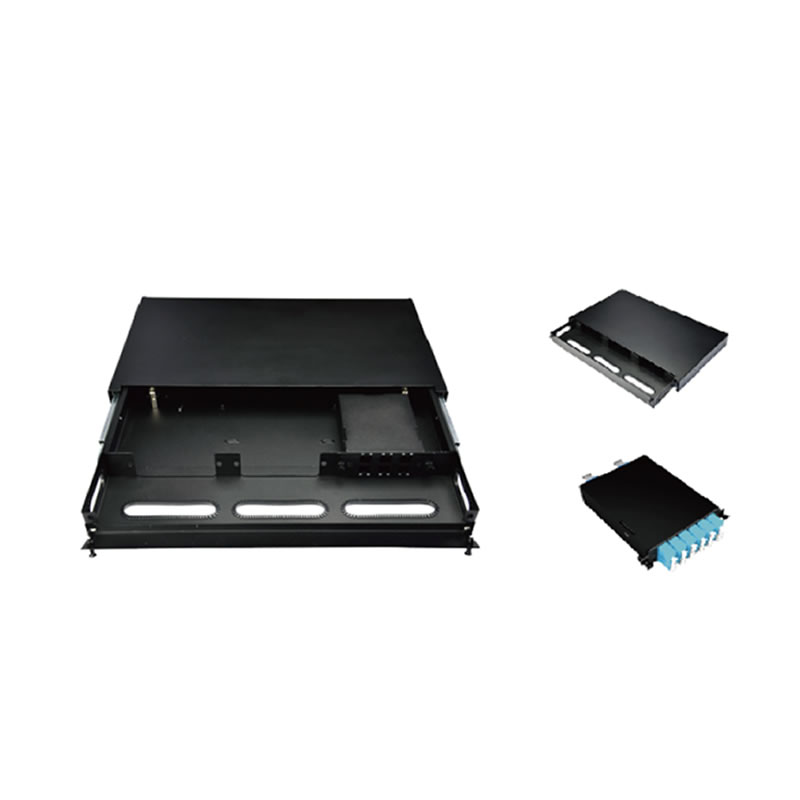 MTP/MPO-1U-抽拉式光纤配线架 LX8018