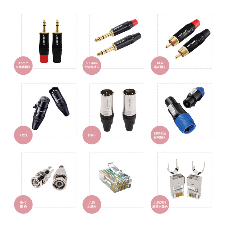 音、视频插头配件